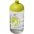 H2O Active® Bop 500 ml kupukantinen pullo, läpikuultava-valkoinen, kalkinvihreä lisäkuva 1