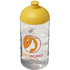 H2O Active® Bop 500 ml kupukantinen pullo, läpikuultava-valkoinen, keltainen lisäkuva 1