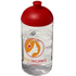 H2O Active® Bop 500 ml kupukantinen pullo, läpikuultava-valkoinen, punainen lisäkuva 1