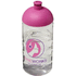 H2O Active® Bop 500 ml kupukantinen pullo, läpikuultava-valkoinen, ruusu lisäkuva 1