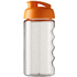 H2O Active® Bop 500 ml läppäkantinen urheilujuomapullo, läpikuultava-valkoinen, oranssi lisäkuva 2