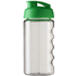 H2O Active® Bop 500 ml läppäkantinen urheilujuomapullo, läpikuultava-valkoinen, vihreä lisäkuva 2