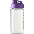 H2O Active® Bop 500 ml läppäkantinen urheilujuomapullo, läpikuultava-valkoinen, violetti lisäkuva 2