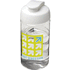 H2O Active® Bop 500 ml läppäkantinen urheilujuomapullo, valkoinen, läpikuultava-valkoinen lisäkuva 1
