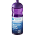 H2O Active® Eco Base 650 ml -urheilujuomapullo kupukannella, violetti lisäkuva 1