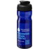 H2O Active® Eco Base 650 ml -urheilujuomapullo läppäkannella, sininen, musta lisäkuva 2