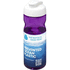 H2O Active® Eco Base 650 ml -urheilujuomapullo läppäkannella, valkoinen, violetti lisäkuva 1