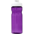 H2O Active® Eco Base 650 ml -urheilujuomapullo läppäkannella, valkoinen, violetti lisäkuva 2