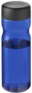 H2O Active® Eco Base 650 ml vesipullo kierrekannella, sininen, musta liikelahja logopainatuksella