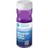 H2O Active® Eco Base 650 ml vesipullo kierrekannella, valkoinen, violetti lisäkuva 1