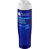 H2O Active® Eco Tempo 700 ml:n urheilujuomapullo läppäkannella, valkoinen, sininen lisäkuva 1