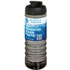 H2O Active® Eco Treble 750 ml:n juomapullo flip lid -kannella, kivihiili, musta lisäkuva 1