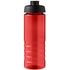 H2O Active® Eco Treble 750 ml:n juomapullo flip lid -kannella, musta, punainen lisäkuva 2