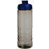 H2O Active® Eco Treble 750 ml:n juomapullo flip lid -kannella, sininen, kivihiili lisäkuva 2