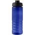 H2O Active® Eco Treble 750 ml:n juomapullo flip lid -kannella, sininen, musta lisäkuva 2