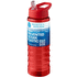 H2O Active® Eco Treble 750 ml:n juomapullo sporttikorkilla, punainen lisäkuva 1