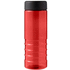 H2O Active® Eco Treble 750 ml:n urheilujuomapullo kierrekannella, musta, punainen lisäkuva 3