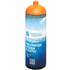H2O Active® Eco Vibe 850 ml:n juomapullo kupukannella, kivihiili, oranssi lisäkuva 1