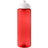 H2O Active® Eco Vibe 850 ml:n juomapullo kupukannella, valkoinen, punainen lisäkuva 2