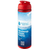 H2O Active® Eco Vibe 850 ml:n juomapullo läppäkannella, punainen lisäkuva 1