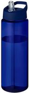 H2O Active® Eco Vibe 850 ml:n juomapullo sporttikannella, sininen liikelahja logopainatuksella