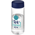 H2O Active® Octave Tritan 600 ml urheilujuomapullo kierrekorkilla, läpikuultava-valkoinen, sininen lisäkuva 1