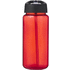 H2O Active® Octave Tritan 600 ml urheilujuomapullo nokallisella korkilla, musta, punainen lisäkuva 2