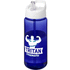 H2O Active® Octave Tritan 600 ml urheilujuomapullo nokallisella korkilla, valkoinen, sininen lisäkuva 1