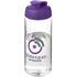 H2O Active® Octave Tritan 600 ml urheilujuomapullo pikalukittavalla korkilla, läpikuultava-valkoinen, violetti lisäkuva 1