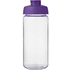 H2O Active® Octave Tritan 600 ml urheilujuomapullo pikalukittavalla korkilla, läpikuultava-valkoinen, violetti lisäkuva 2