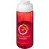 H2O Active® Octave Tritan 600 ml urheilujuomapullo pikalukittavalla korkilla, valkoinen, punainen lisäkuva 1
