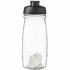 H2O Active® Pulse 600 ml -shakerpullo, läpikuultava-valkoinen, musta lisäkuva 3
