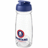 H2O Active® Pulse 600 ml -shakerpullo, läpikuultava-valkoinen, sininen lisäkuva 1