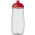H2O Active® Pulse 600 ml kupukantinen urheilujuomapullo, läpikuultava-valkoinen, punainen lisäkuva 2