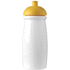 H2O Active® Pulse 600 ml kupukantinen urheilujuomapullo, valkoinen, keltainen lisäkuva 2