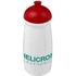 H2O Active® Pulse 600 ml kupukantinen urheilujuomapullo, valkoinen, punainen lisäkuva 1