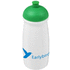 H2O Active® Pulse 600 ml kupukantinen urheilujuomapullo, valkoinen, vihreä lisäkuva 1