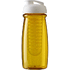 H2O Active® Pulse 600 ml läppäkantinen urheilujuomapullo & uuttaja, valkoinen, keltainen lisäkuva 2
