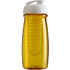 H2O Active® Pulse 600 ml läppäkantinen urheilujuomapullo & uuttaja, valkoinen, keltainen lisäkuva 3