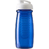H2O Active® Pulse 600 ml läppäkantinen urheilujuomapullo & uuttaja, valkoinen, läpikuultava-sininen lisäkuva 2