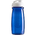H2O Active® Pulse 600 ml läppäkantinen urheilujuomapullo & uuttaja, valkoinen, läpikuultava-sininen lisäkuva 3