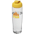 H2O Active® Tempo 700 ml flip kansi urheilujuomapullo, läpikuultava-valkoinen, keltainen lisäkuva 1