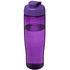 H2O Active® Tempo 700 ml flip kansi urheilujuomapullo, violetti liikelahja logopainatuksella