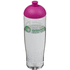 H2O Active® Tempo 700 ml kupukantinen urheilujuomapullo, läpikuultava-valkoinen, ruusu lisäkuva 1