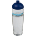 H2O Active® Tempo 700 ml kupukantinen urheilujuomapullo, läpikuultava-valkoinen, sininen lisäkuva 1