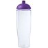 H2O Active® Tempo 700 ml kupukantinen urheilujuomapullo, läpikuultava-valkoinen, violetti lisäkuva 2