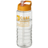 H2O Active® Treble 750 ml -urheilujuomapullo kaatonokkakannella, läpikuultava-valkoinen, oranssi lisäkuva 1