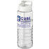 H2O Active® Treble 750 ml -urheilujuomapullo kaatonokkakannella, valkoinen, läpikuultava-valkoinen lisäkuva 1