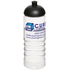 H2O Active® Treble 750 ml -urheilujuomapullo kupukannella, läpikuultava-valkoinen, musta lisäkuva 1