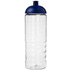 H2O Active® Treble 750 ml -urheilujuomapullo kupukannella, läpikuultava-valkoinen, sininen lisäkuva 2